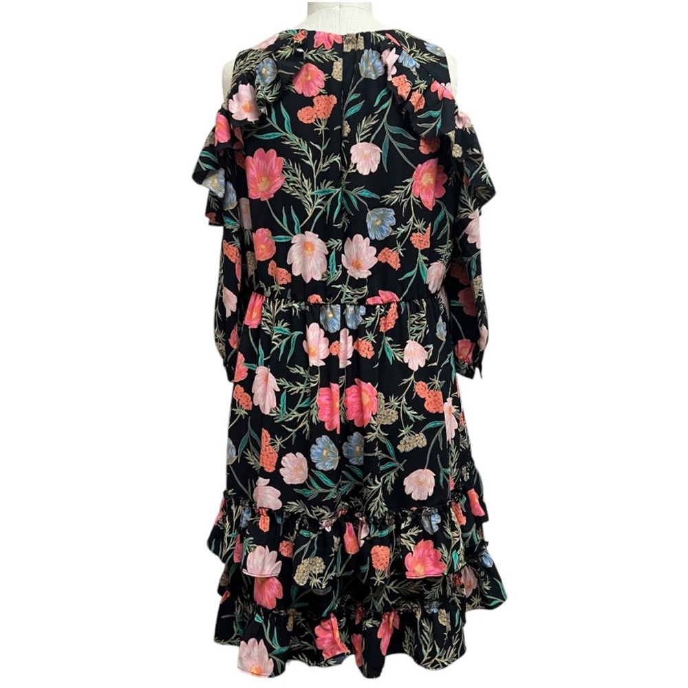 Kate Spade Cold Shoulder Blossom Floral Dress - Picture 4 of 9